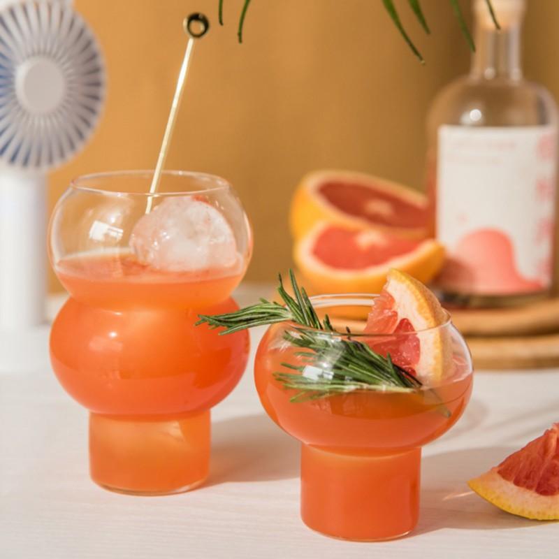 Bubble Drink Glass Set - Tall