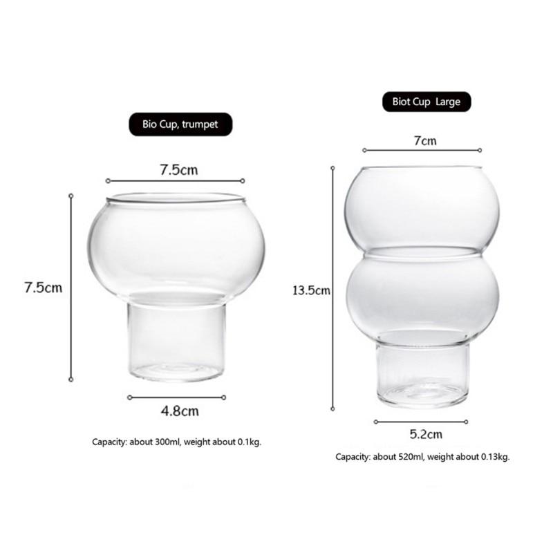 Bubble Drink Glass Set - Tall